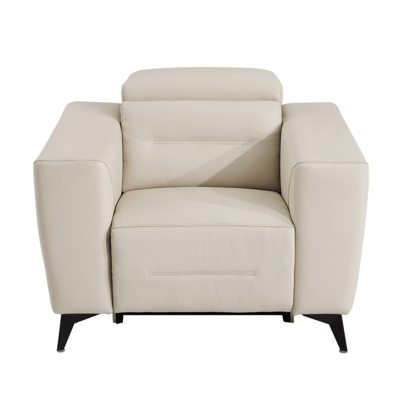 Global United With Power Recliner, Beige
