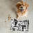 Abstract Figure Designs - 1 Piece Bone Shape Feeding Mat