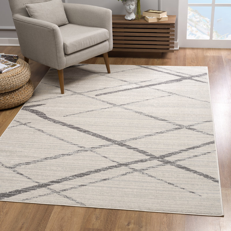 Kymiere Abstract Indoor Rug, Rectangle 8' x 11'