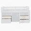 Lit mezzanine avec 4 tiroirs Kellsey-1250127959