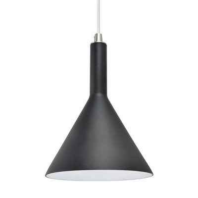 Luminaire suspendu conique 1 lumière