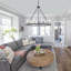 Campana 12 - Light Waggon Wheel Chandelier