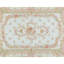 Hand-Knotted High-Quality Beige and Wine Area Rug
