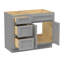 Base de meuble-lavabo simple 39 po seulement-93719289