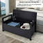 Banc de rangement rembourré Berea-911637147