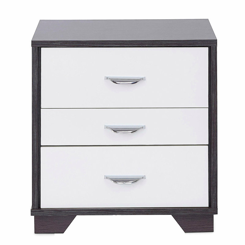 3 Rectangular Accent Table In White And Black, Suiting Different Rooms' Needs Spaces