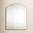 Pemberley Arched Metal Framed Standing Mirror