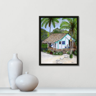 «Little Grass Shack Print» par Mike Ragan pour 