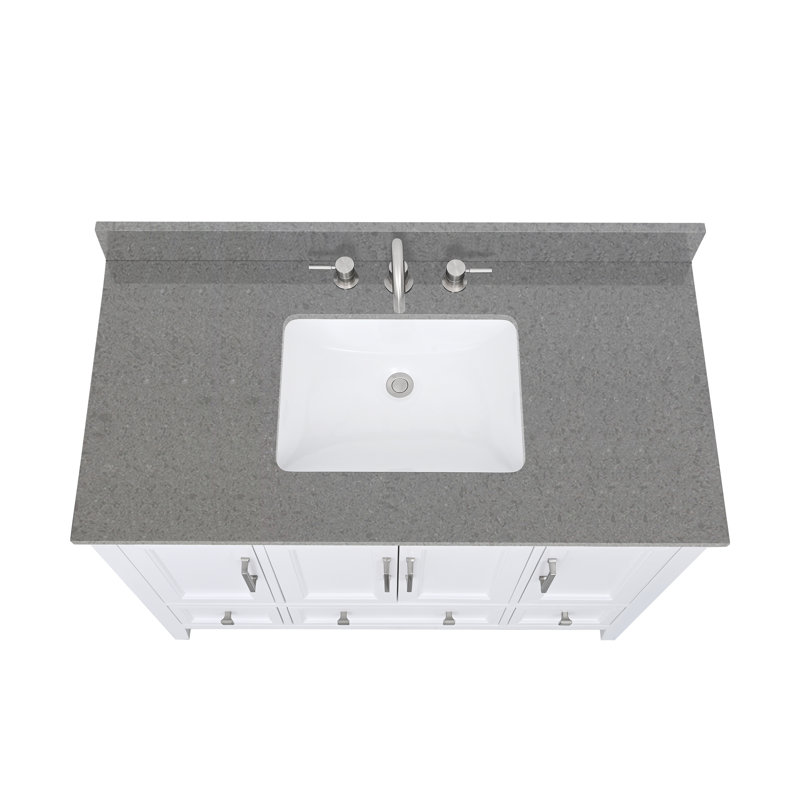 43'' W Single Vanity Top, Contrail Matte