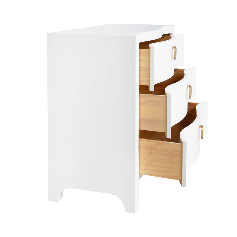 Cora Accent Chest, White
