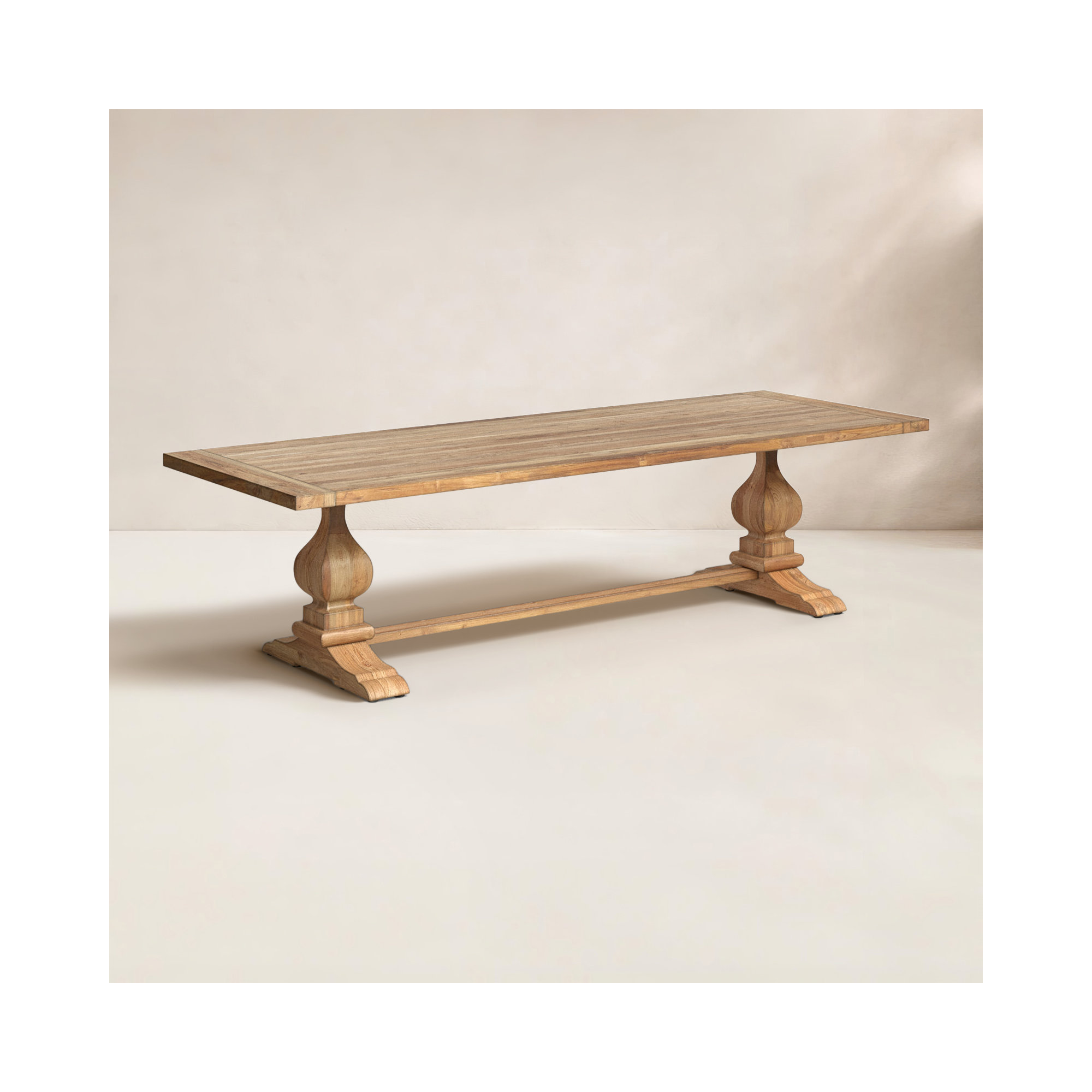 Murakami 111'' Teak Outdoor Dining Table