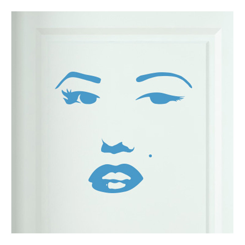 Entertainment Wall Decal, Blue