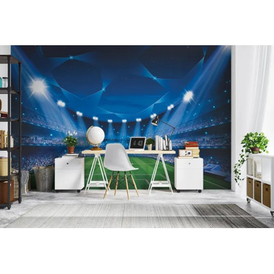 Papier peint soccer Night Lights