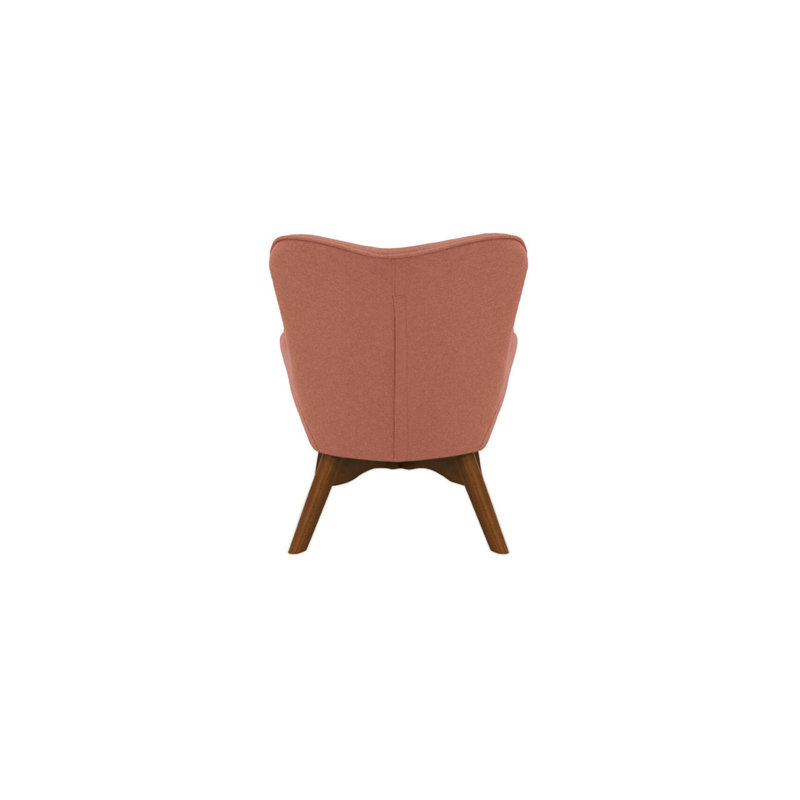 Wimbled Children's Club Chair, Orange/Dark Oak