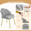 Aaliyiah Contemporary and Classic Velvet Accent Chair Backrest Tub Chair-607758199