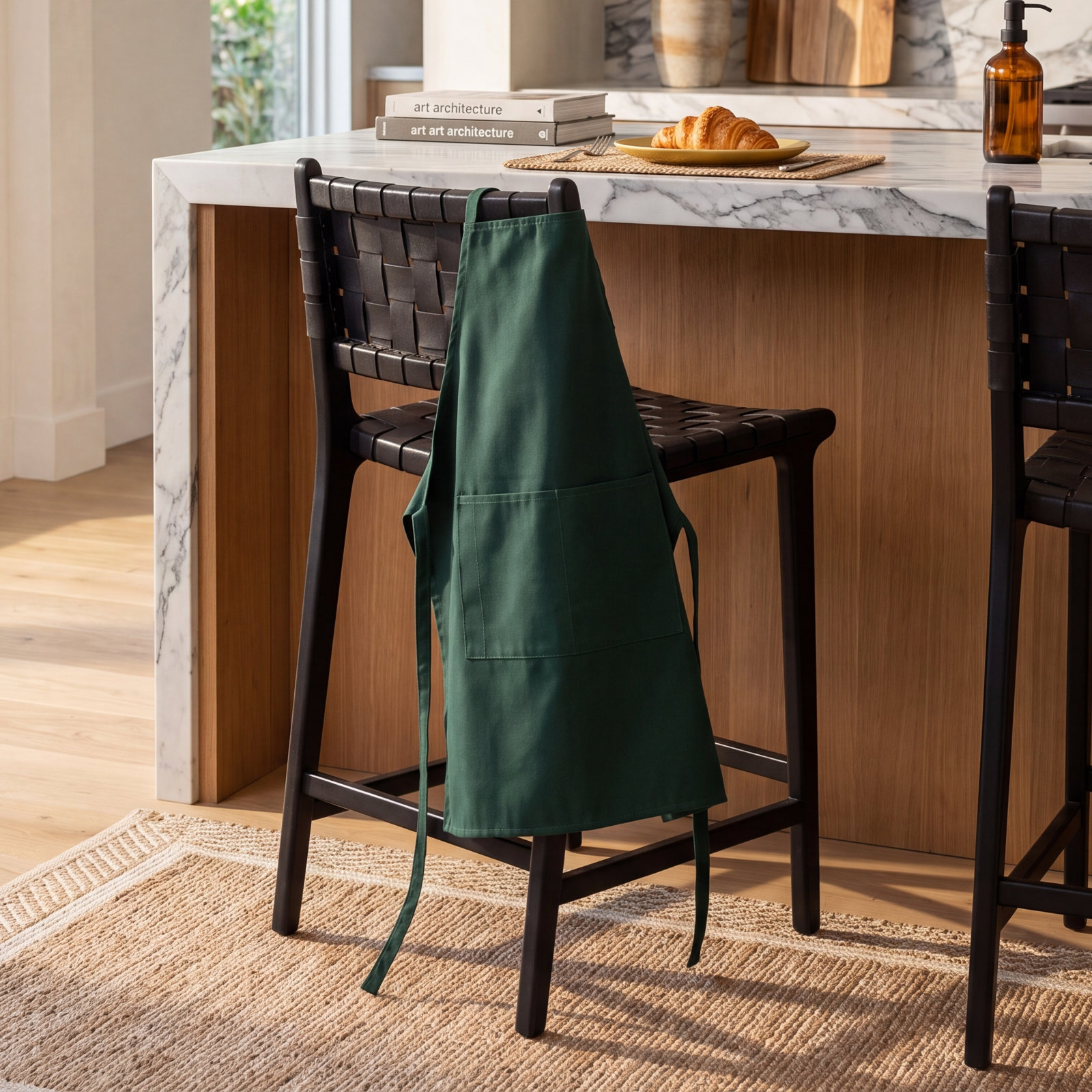 Kitchen Apron, Green