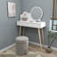 Dressing Table with Mirror Jennifer-367492072