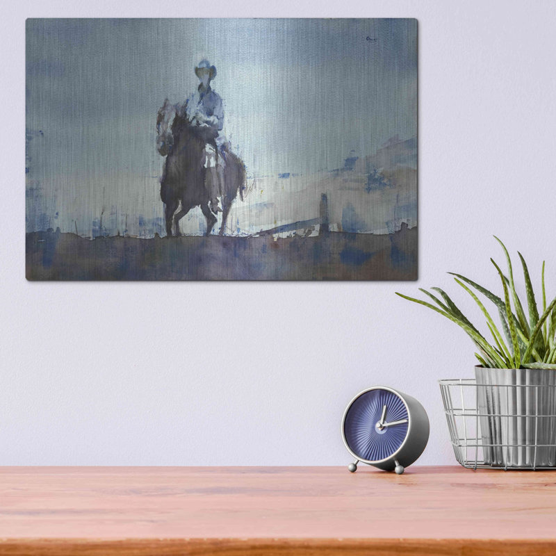 «Trail» par Oscar Alvarez Pardo, H 12 po x l 16 po
