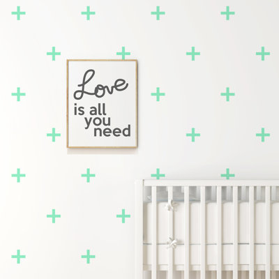 Abstract Non-Wall Damaging Wall Decal