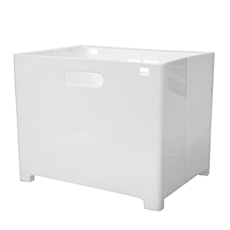 Plastic Laundry Basket with Handles