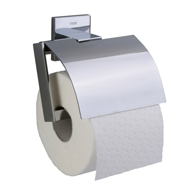 Tiger Toilet Roll Holder Items, Chrome