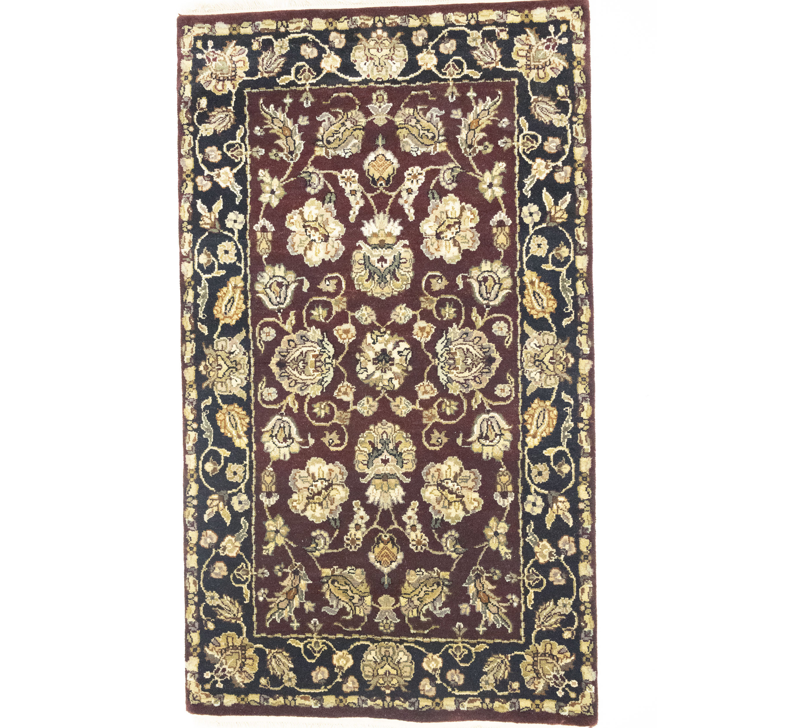 ADMINRUGS Red Traditional 3X5 Agra Jaipur Oriental Area Rug | Wayfair