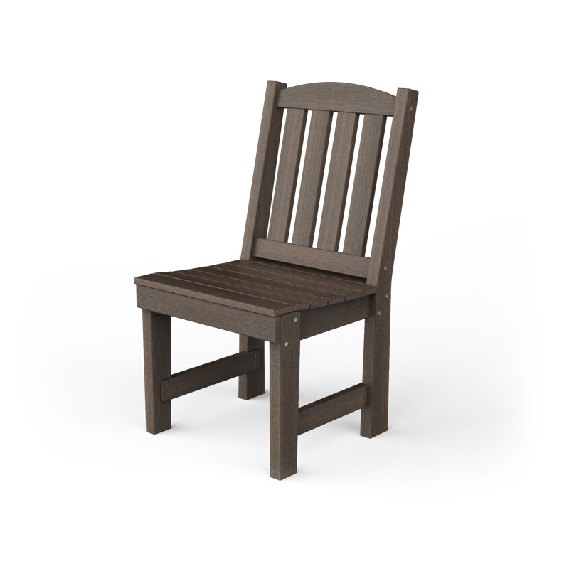 Chaise de patio en poly-jardin, Imbuia