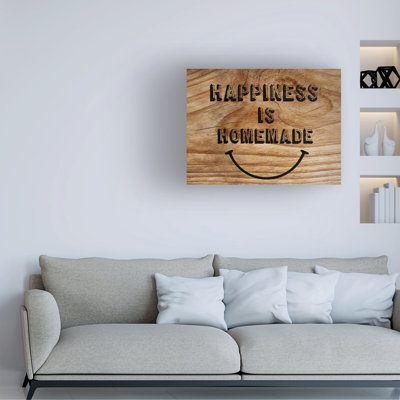 Marcus Jules Happiness Is Homemade Canvas Art