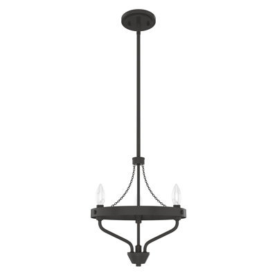 Merlin 3 Light Chandelier Ceiling Light Fixture