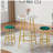 3-Piece Bar Table Set with 2 Bar Stools – Modern Pub Table