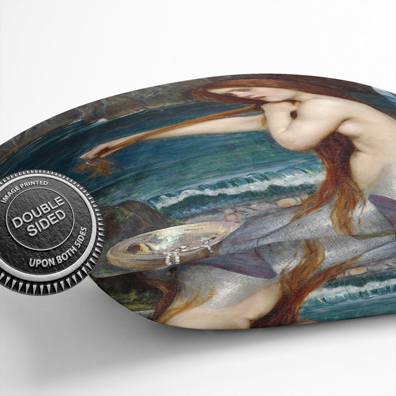 A Mermaid Vol.1 Square Throw Cushion, 40cm H x 40cm W x 15cm D