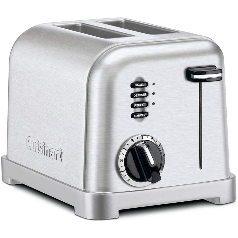 Grille-pain en métal 2 tranches Cuisinart
