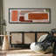Impression sur toile encadrée orange et brun-107118452-111666035