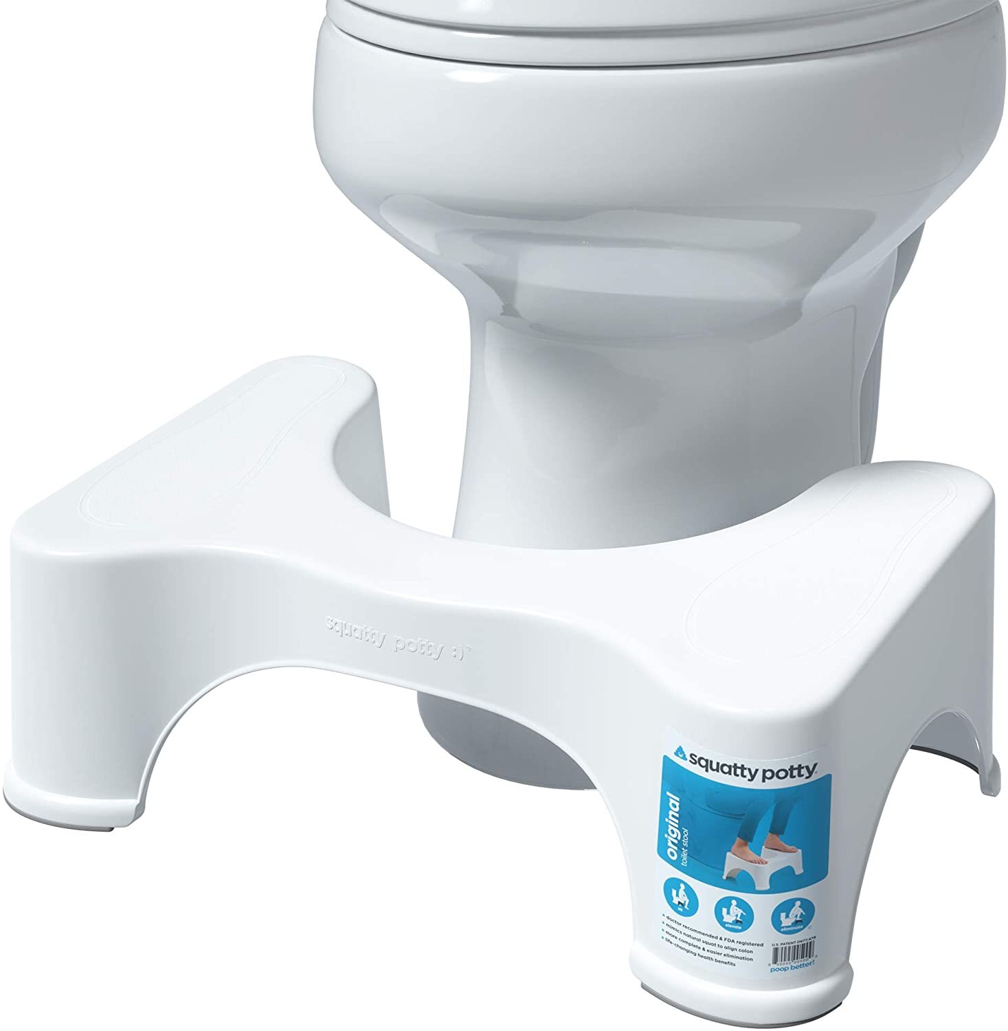 Squatty Potty-Toilet Footstool for Constipation - CMT Medical