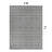 Rectangle Isael Geometric Black/Ivory Indoor & Outdoor Area Rug-425375032