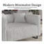 LOVESEAT EN VELOURS GRIS CLAIR-638295536