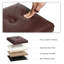 Repose-pieds en cuir Markeitha-1556827230