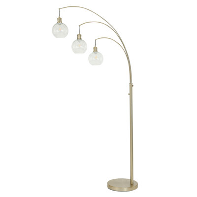 Lumière Three-Light Arc Floor Lamp