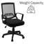 Chaise de bureau Montano - Chaise d'ordinateur à hauteur réglable avec roulettes, dossier carré inclinable, siège en mousse, accoudoirs, chaise pivotante à 360 degrés