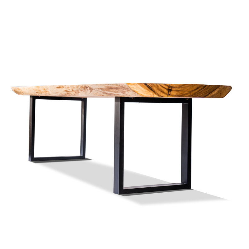 Table de salle à manger Khoen Gidran Suar Slab 77X41X31, L 67 po x l 35 po