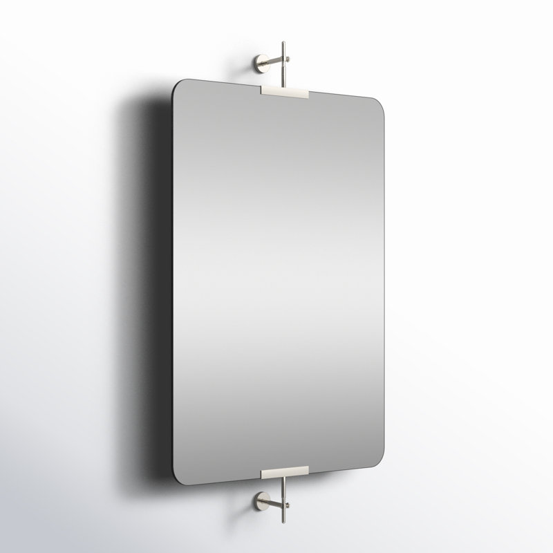 Miroir Guava, 48 po x 29 po, Argent