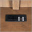 Lit de jour en bois pleine grandeur avec tablettes de rangement, USB, DEL et lit gigogne, couleur bois antique pour un confort moderne-697532569