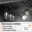 Grande armoire à vin moderne en bois avec garde-manger-2127552936