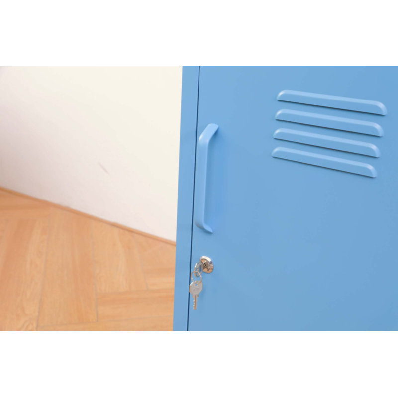 Une armoire de rangement en métal multifonctionnelle, Yellow
