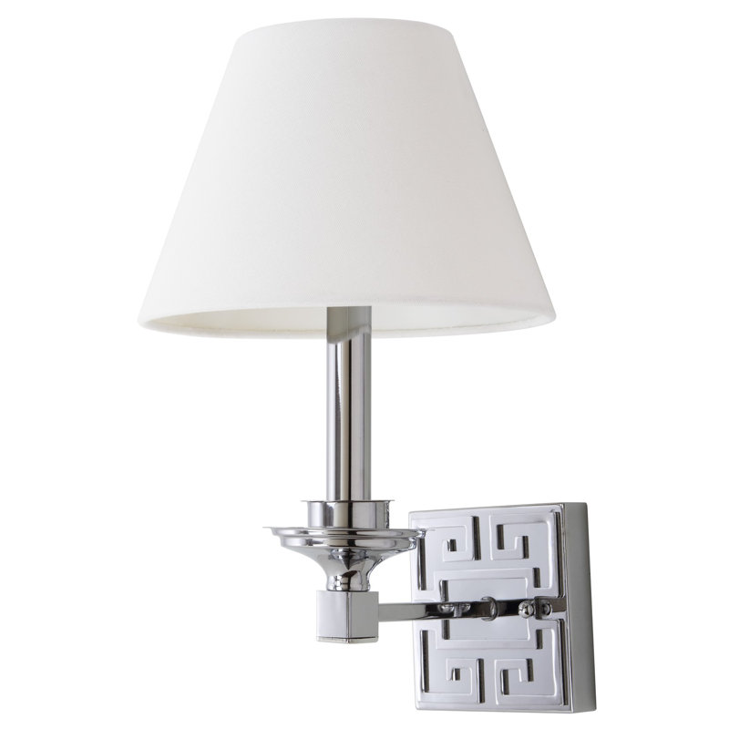 Lampe murale bougie 2 lumières Yeoman, Chrome