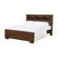 Ensemble de chambre à coucher 3 pièces avec commode Geil Cappuccino-76721656