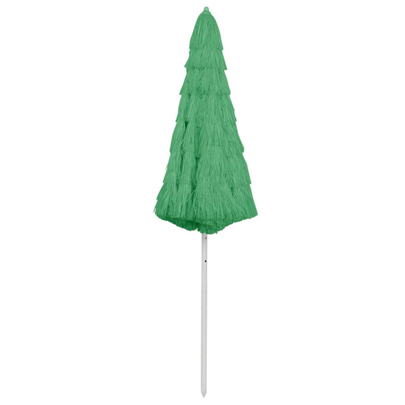 Affrica 314696 vidaXL Hawaii Beach Parasol, Green