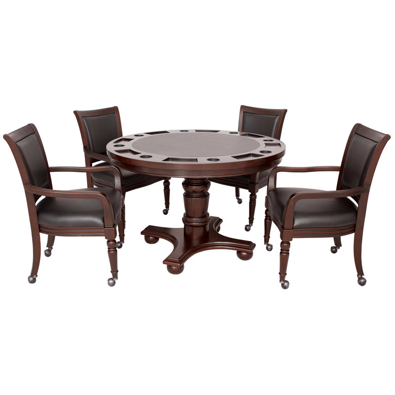 Ensemble de table de poker 2-en-1 Bridgeport