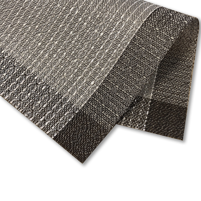 Napperon en textile Palermo, Argent, 13 po x 19 po