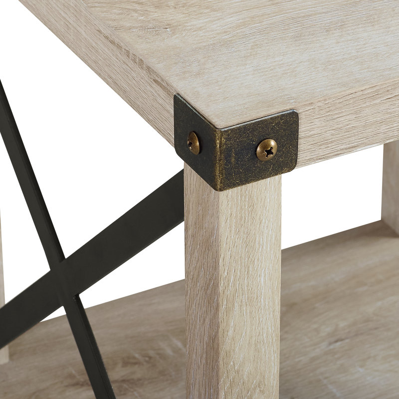 Tobergill End Table, White Oak